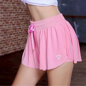 Pink Women's Athletic Skort